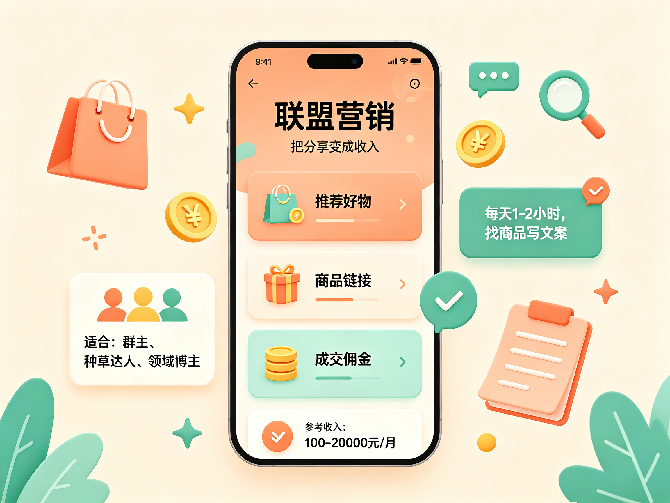 联盟营销/带货 - 副业项目封面